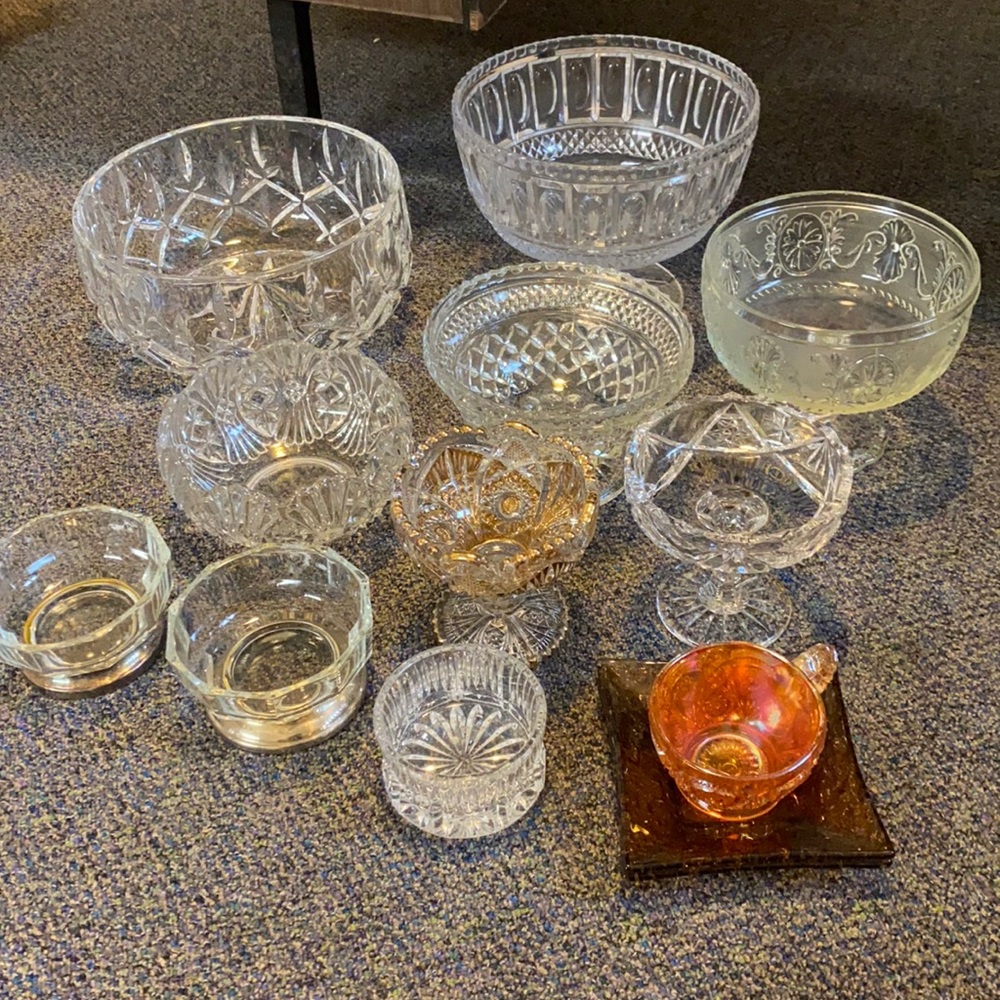 Glass bowls
